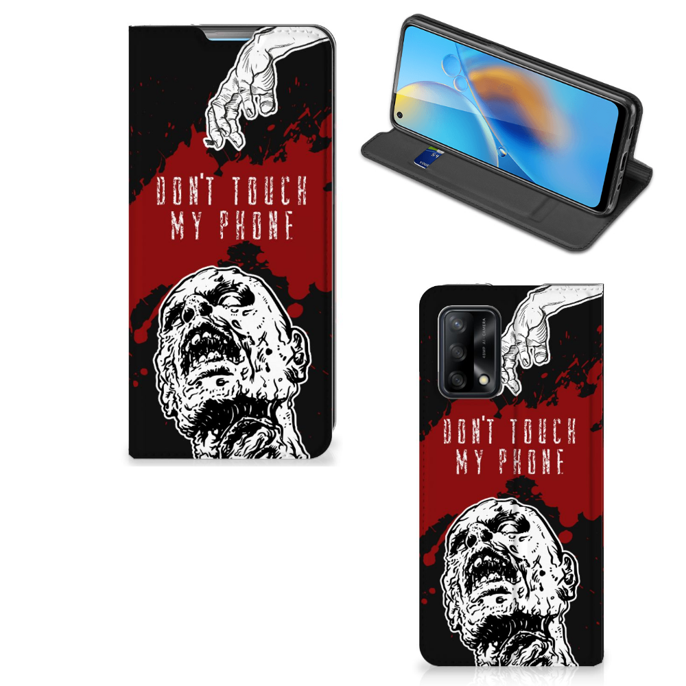 OPPO A74 4G Design Case Zombie Blood