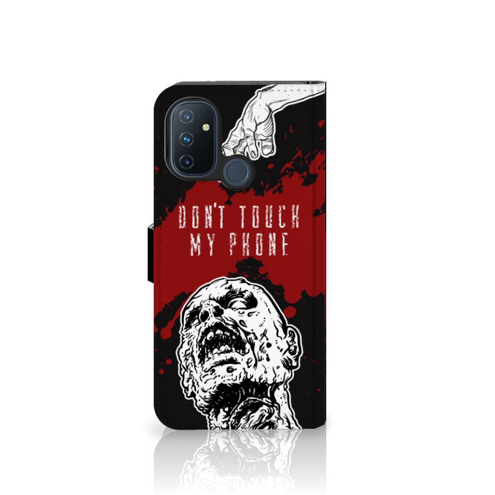 OnePlus Nord N100 Portemonnee Hoesje Zombie Blood