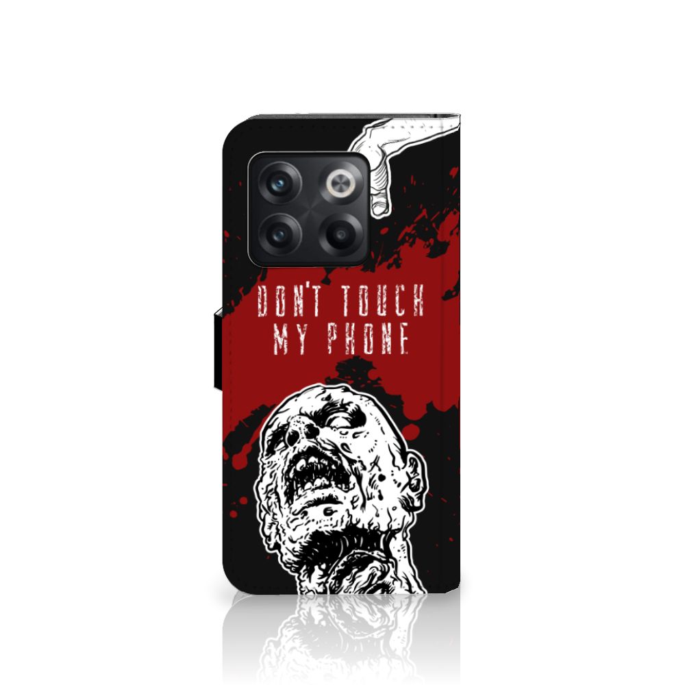 OnePlus 10T Portemonnee Hoesje Zombie Blood