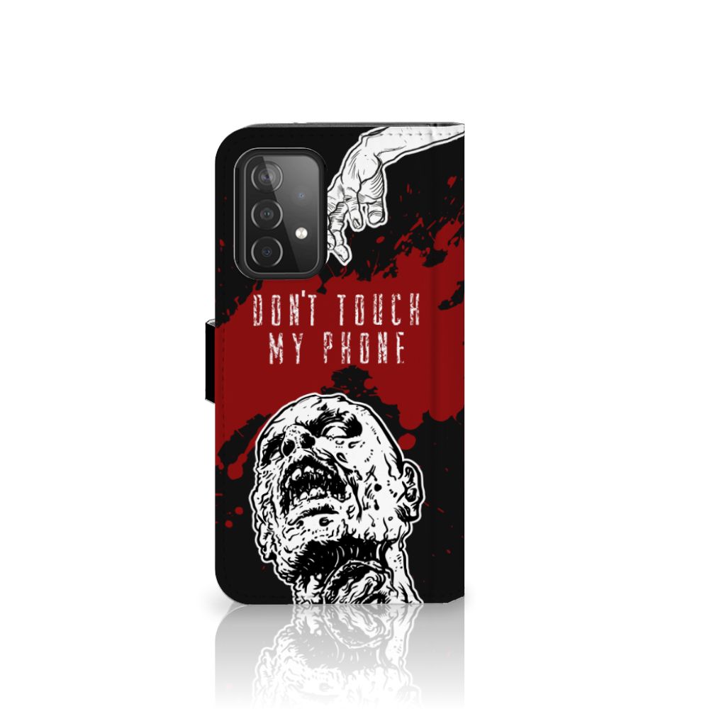Samsung Galaxy A52 Portemonnee Hoesje Zombie Blood