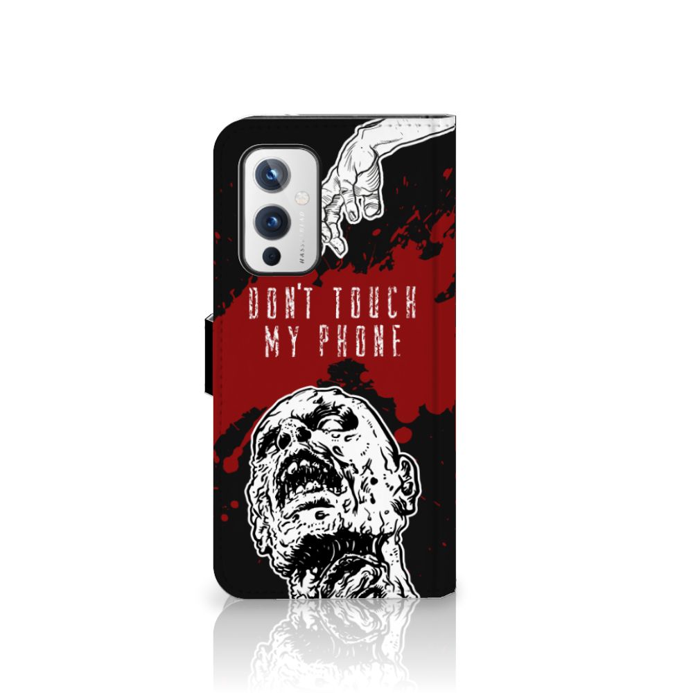 OnePlus 9 Portemonnee Hoesje Zombie Blood