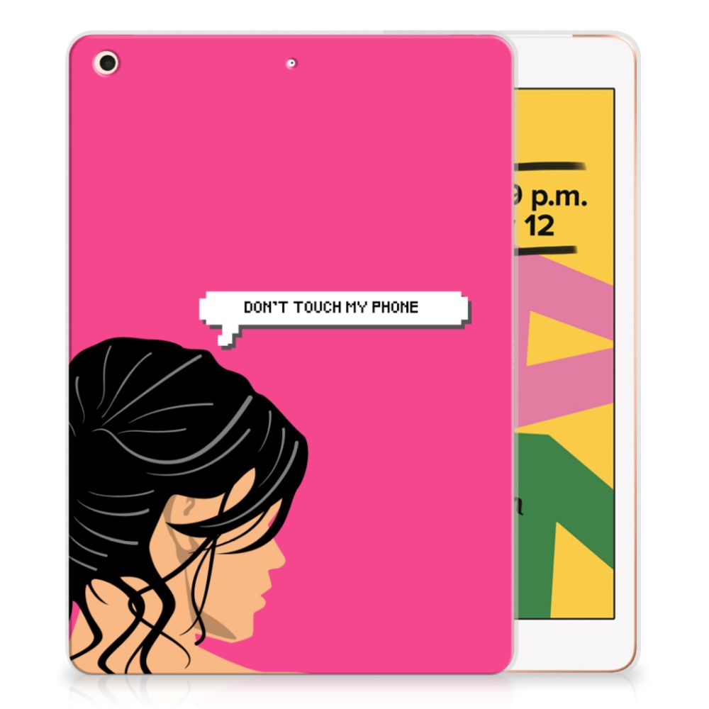 Apple iPad 10.2 (2019) Print Case Woman DTMP
