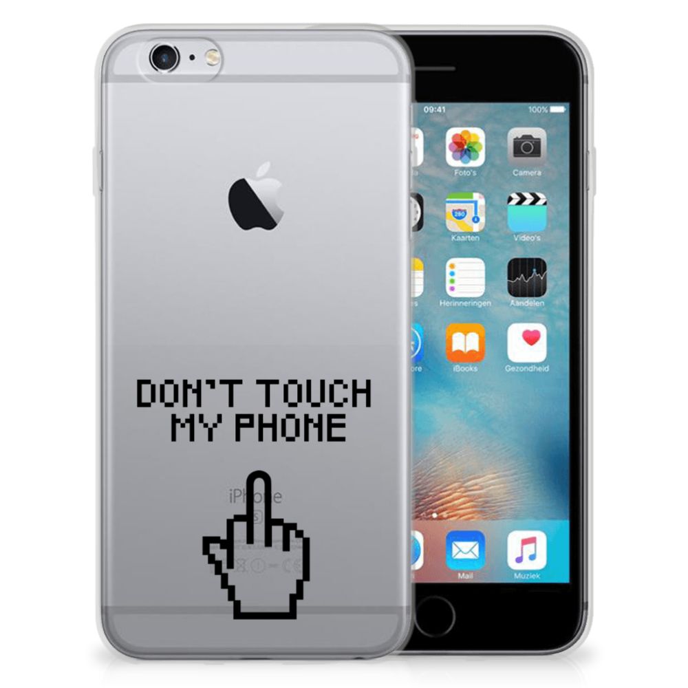 Apple iPhone 6 | 6s Uniek TPU Hoesje Finger DTMP