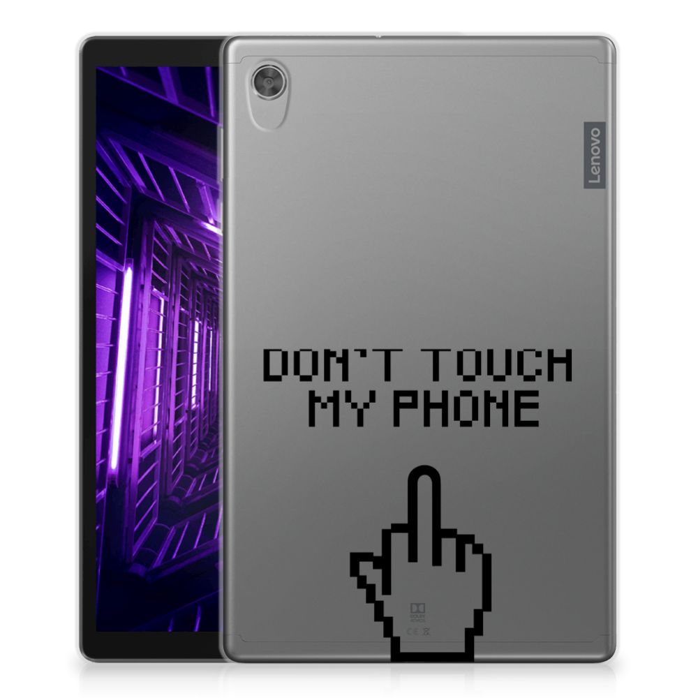 Lenovo Tab M10 HD (2de generatie) Print Case Finger Don't Touch My Phone