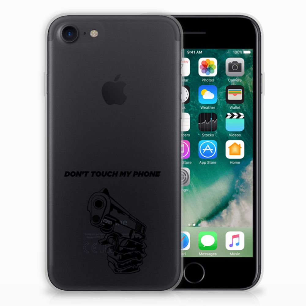 Apple iPhone 7 | 8 Uniek TPU Hoesje Gun DTMP