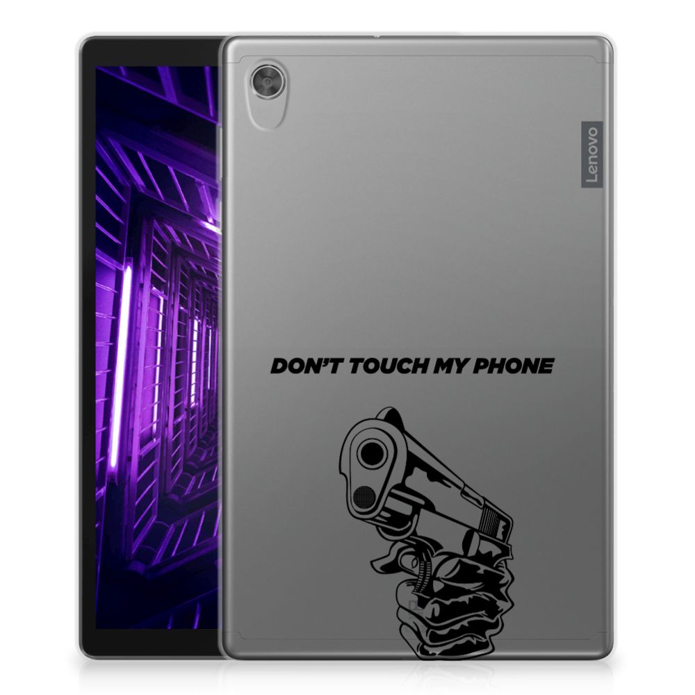Lenovo Tab M10 HD (2de generatie) Print Case Gun Don't Touch My Phone