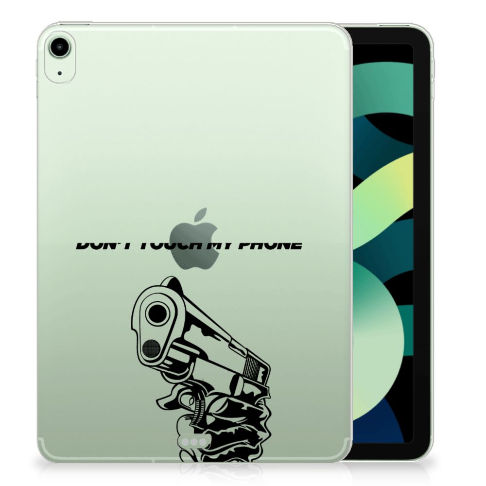 iPad Air (2020/2022) 10.9 inch Print Case Gun Don't Touch My Phone