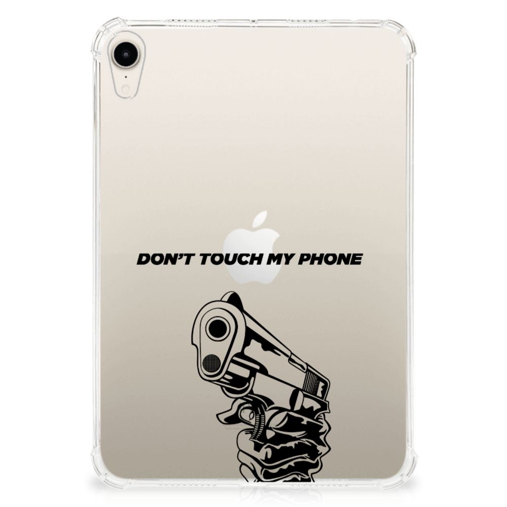 Apple iPad mini 6 (2021) Print Case Gun Don't Touch My Phone