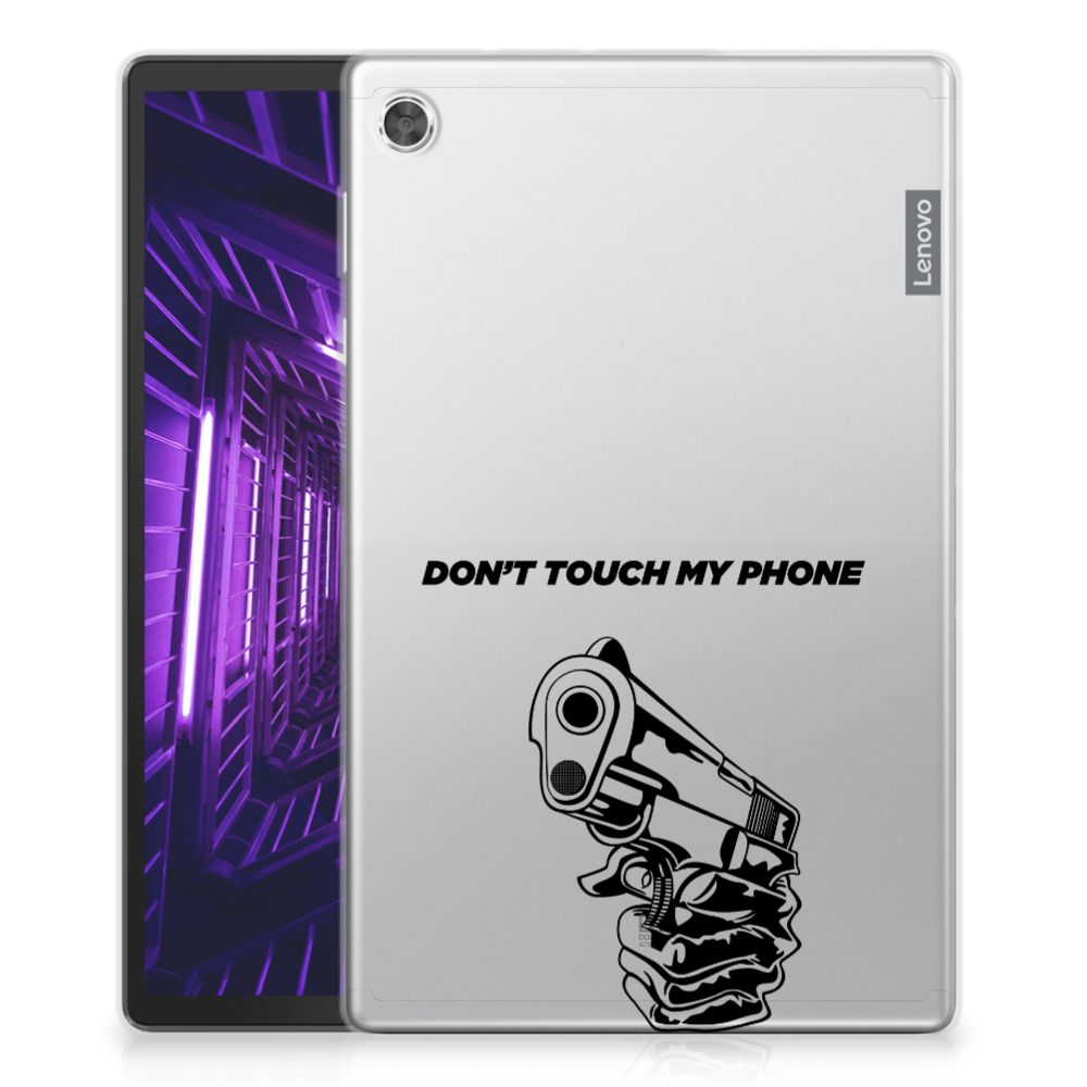 Lenovo Tab M10 Plus Print Case Gun Don't Touch My Phone