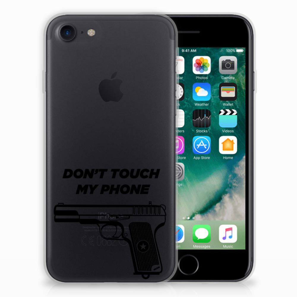 iPhone SE 2022 | SE 2020 | 8 | 7 Silicone-hoesje Pistol DTMP