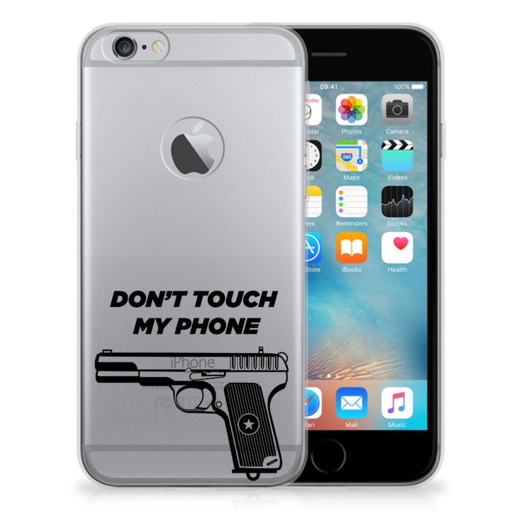 Apple iPhone 6 Plus | 6s Plus Silicone-hoesje Pistol DTMP