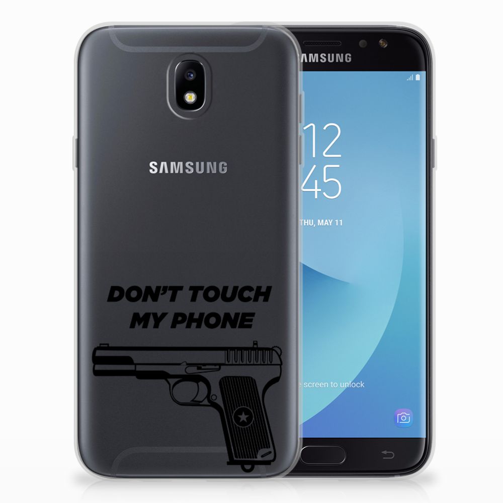 Samsung Galaxy J7 2017 | J7 Pro Silicone-hoesje Pistol DTMP