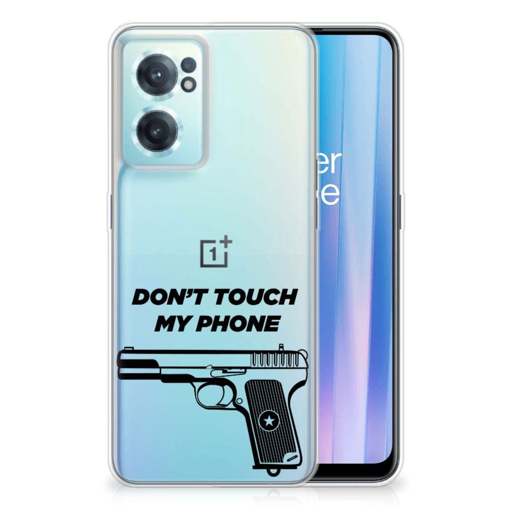 OnePlus Nord CE 2 5G Silicone-hoesje Pistol DTMP