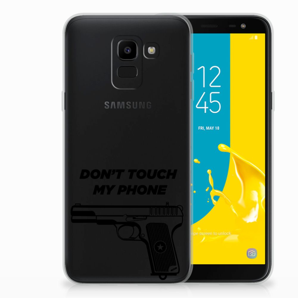Samsung Galaxy J6 2018 Silicone-hoesje Pistol DTMP