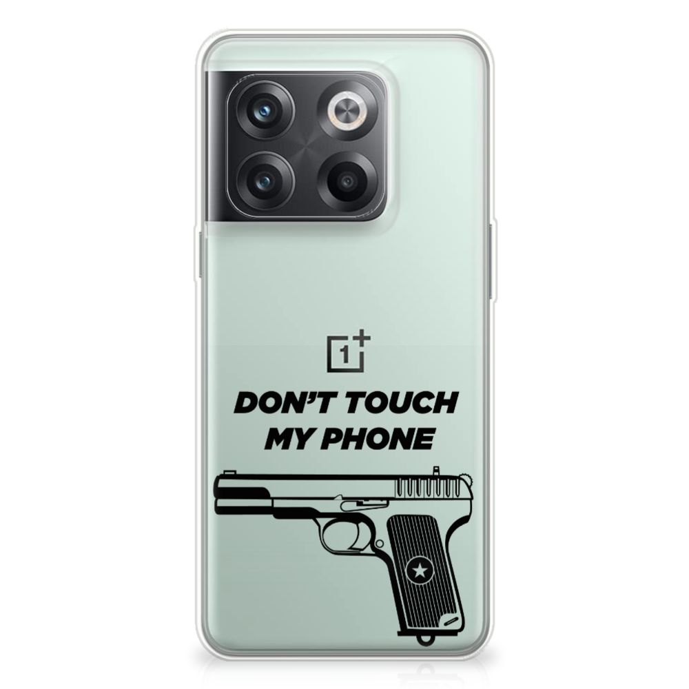 OnePlus 10T Silicone-hoesje Pistol DTMP