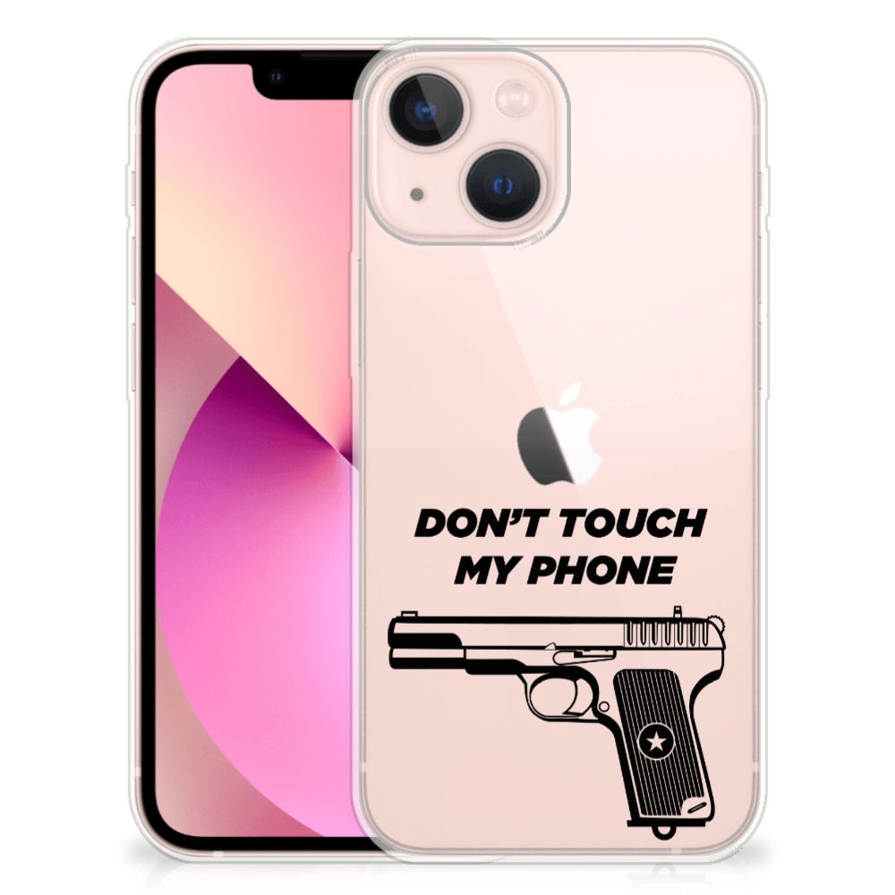 iPhone 13 mini Silicone-hoesje Pistol DTMP