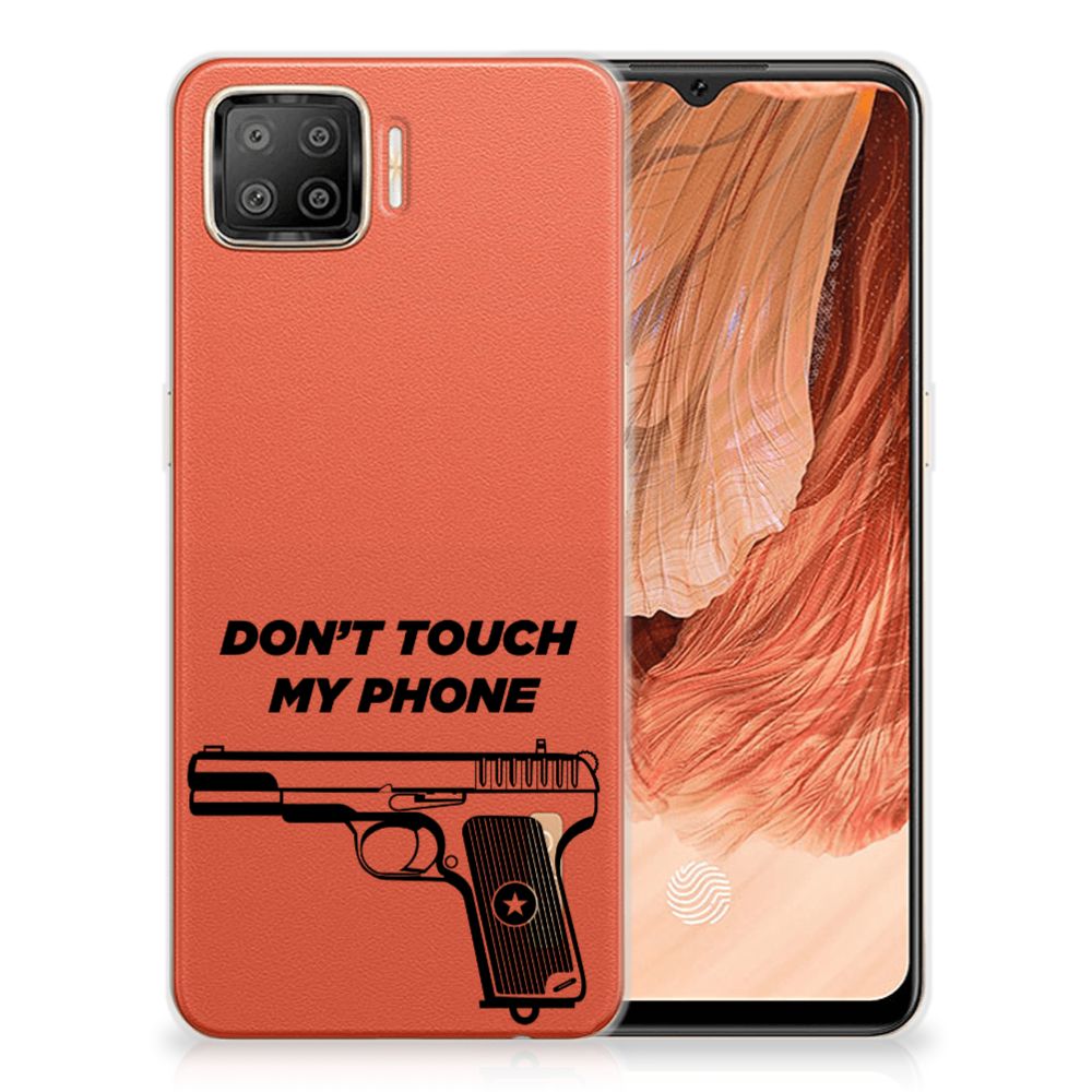 OPPO A73 4G Silicone-hoesje Pistol DTMP