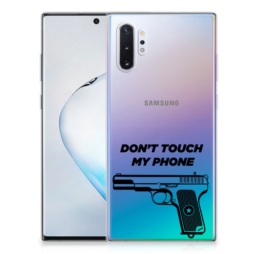 Samsung Galaxy Note 10 Plus Silicone-hoesje Pistol DTMP