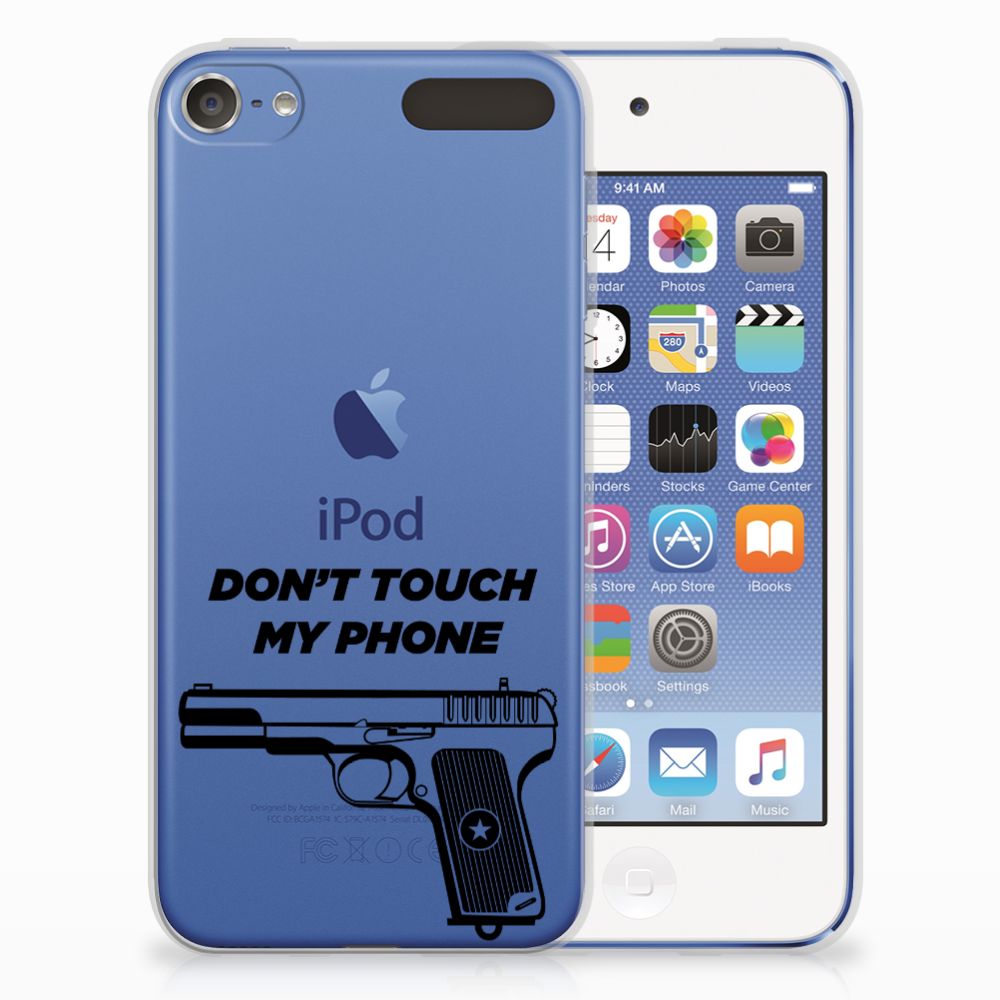 Apple iPod Touch 5 | 6 Uniek TPU Hoesje Pistol DTMP
