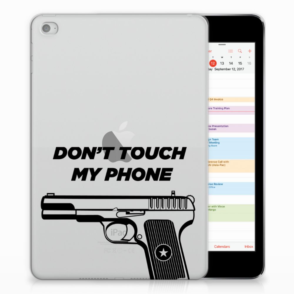 Apple iPad Mini 4 Uniek Tablethoesje Pistol DTMP