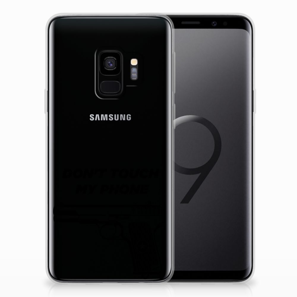 Samsung Galaxy S9 Silicone-hoesje Pistol DTMP