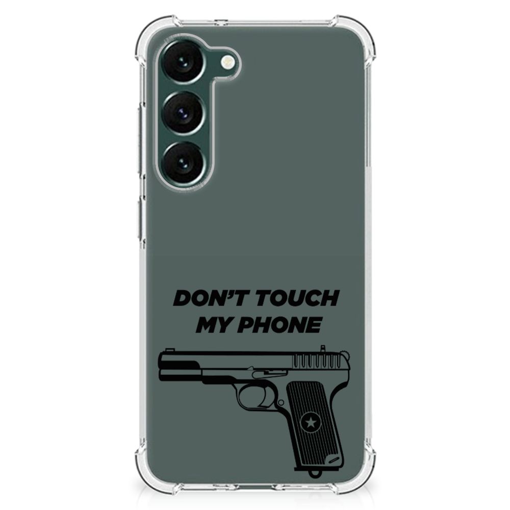 Samsung Galaxy S23 Plus Anti Shock Case Pistol DTMP
