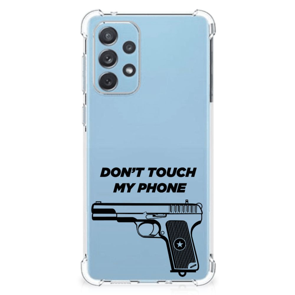 Samsung Galaxy A73 Anti Shock Case Pistol DTMP