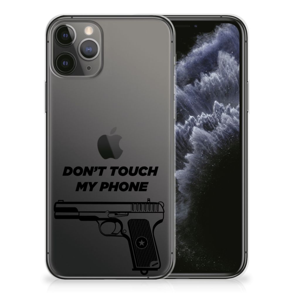 Apple iPhone 11 Pro Silicone-hoesje Pistol DTMP
