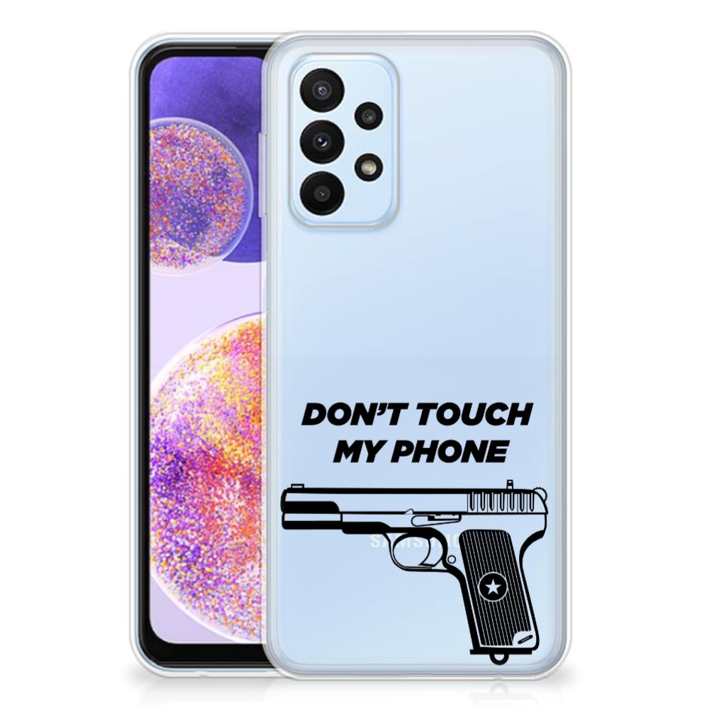 Samsung Galaxy A23 Silicone-hoesje Pistol DTMP