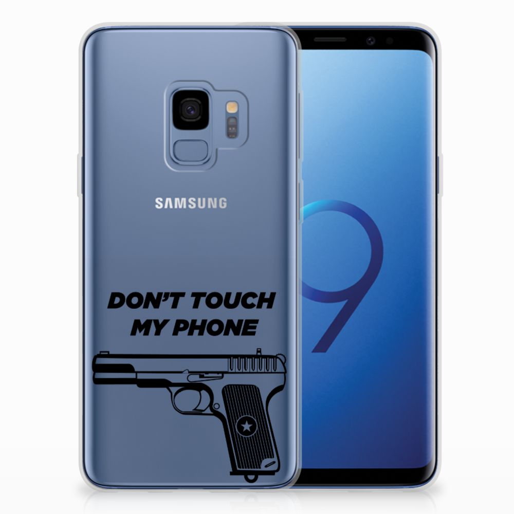 Samsung Galaxy S9 Silicone-hoesje Pistol DTMP