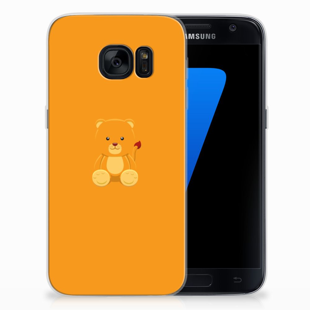 Samsung Galaxy S7 Telefoonhoesje met Naam Baby Beer