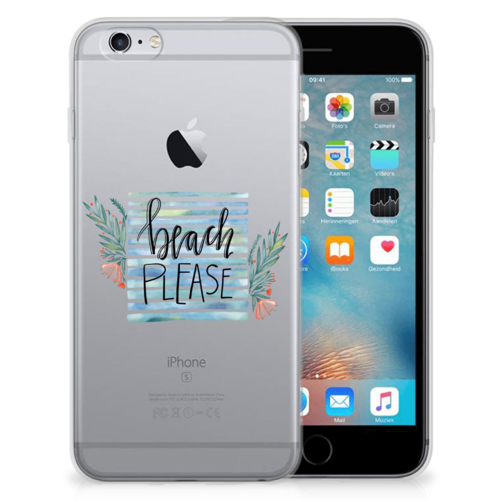Apple iPhone 6 | 6s Telefoonhoesje met Naam Boho Beach