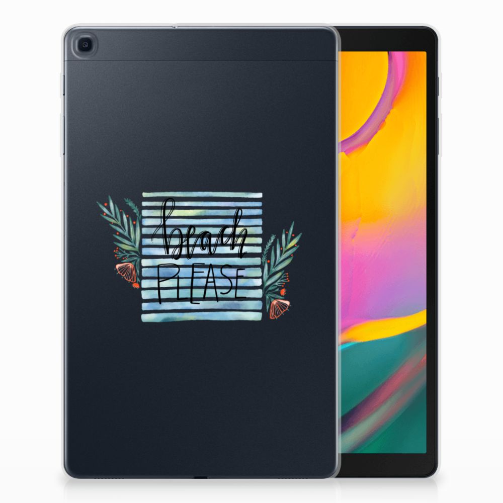 Samsung Galaxy Tab A 10.1 (2019) Tablet Back Cover Boho Beach