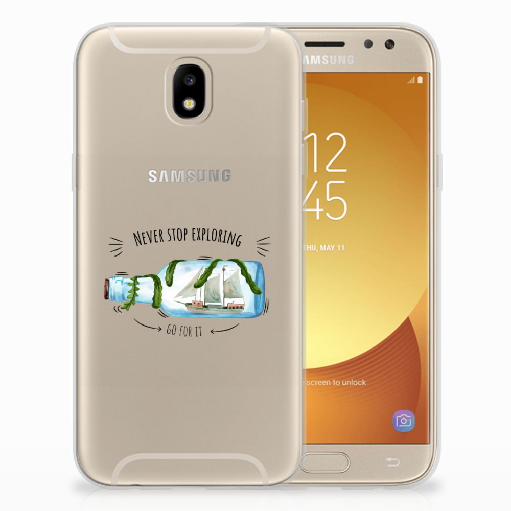 Samsung Galaxy J5 2017 Telefoonhoesje met Naam Boho Bottle