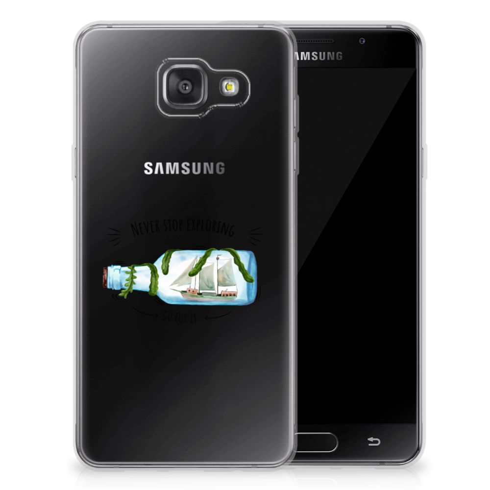 Samsung Galaxy A3 2016 Telefoonhoesje met Naam Boho Bottle