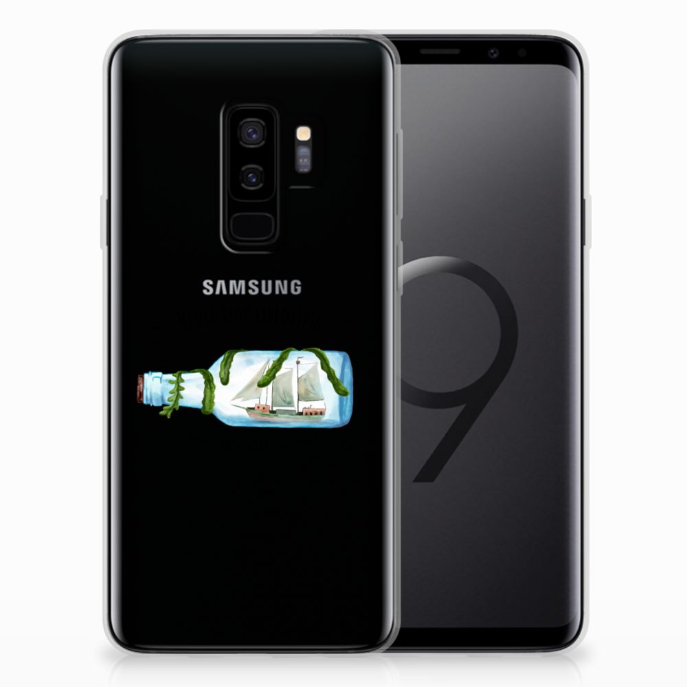 Samsung Galaxy S9 Plus Telefoonhoesje met Naam Boho Bottle
