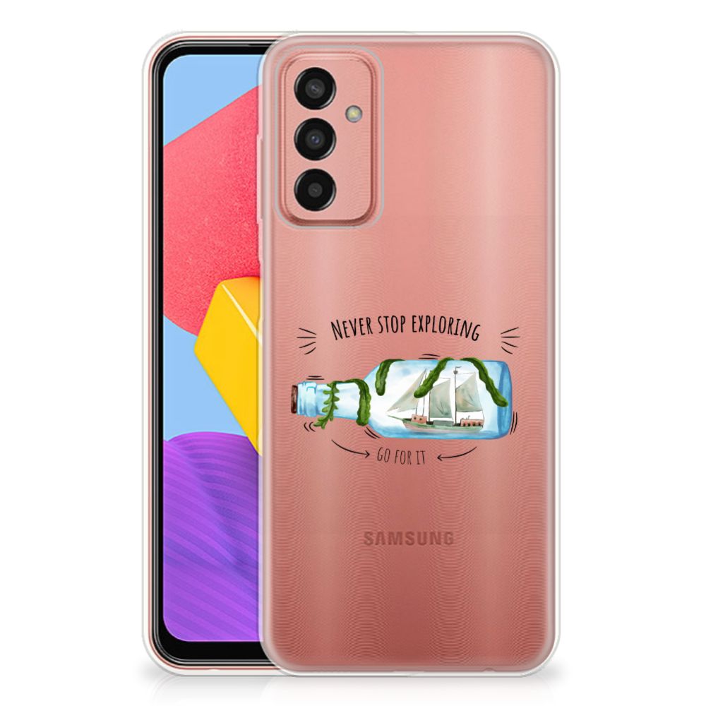 Samsung Galaxy M13 | M23 Telefoonhoesje met Naam Boho Bottle