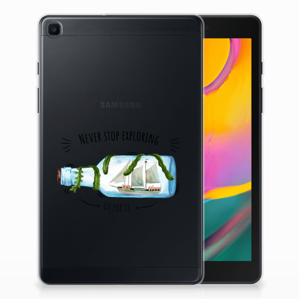 Samsung Galaxy Tab A 8.0 (2019) Tablet Back Cover Boho Bottle