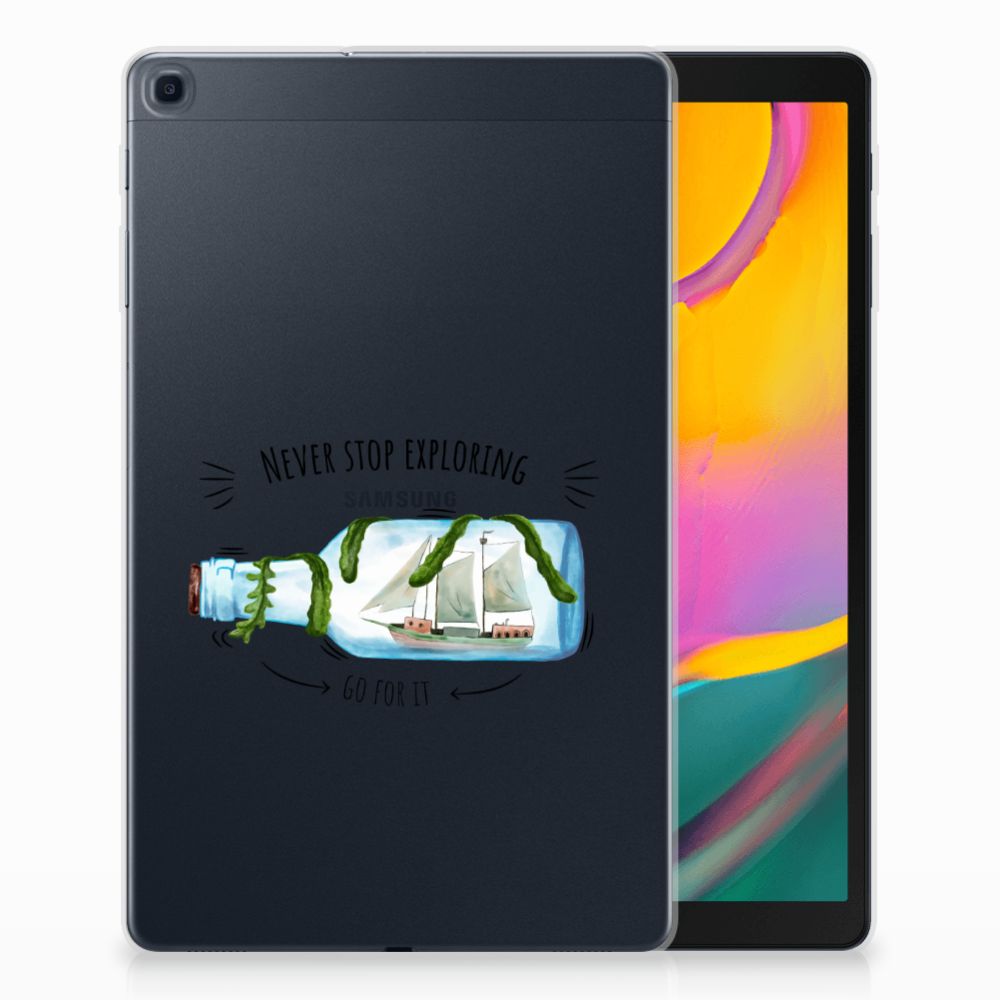Samsung Galaxy Tab A 10.1 (2019) Tablet Back Cover Boho Bottle