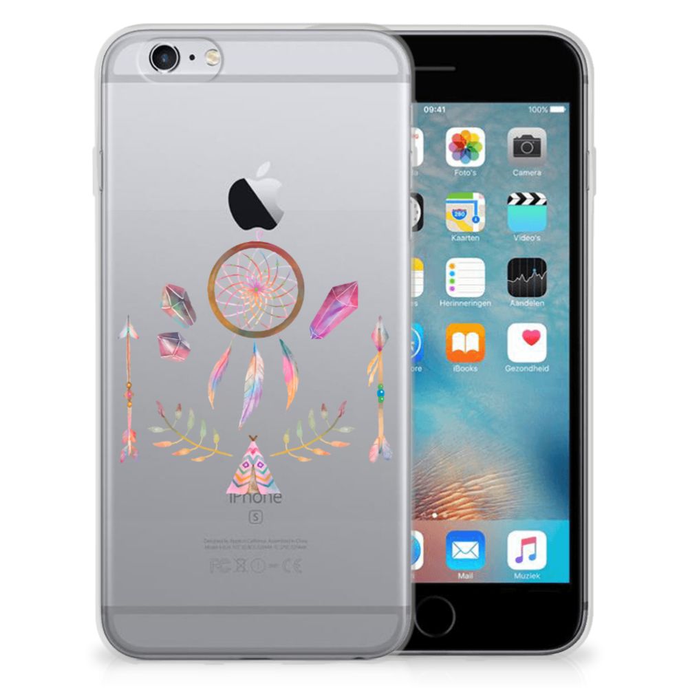 Apple iPhone 6 | 6s Telefoonhoesje met Naam Boho Dreamcatcher