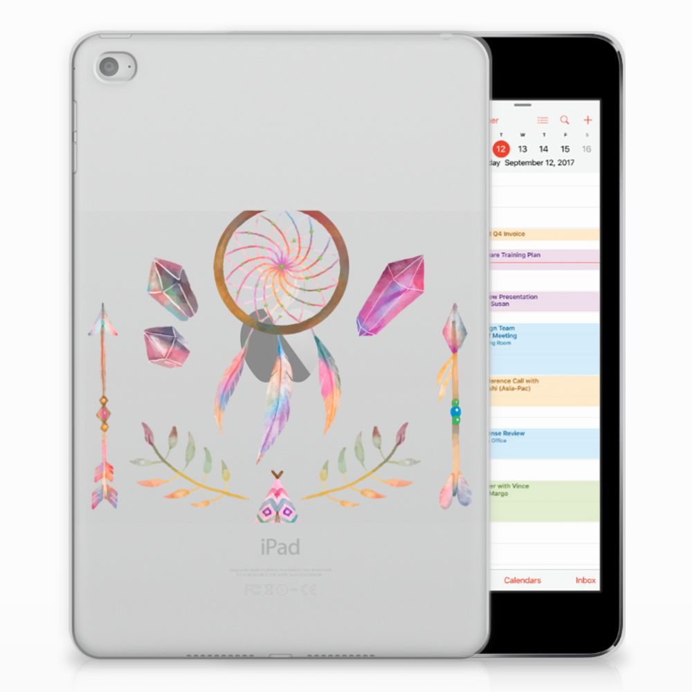 Apple iPad Mini 4 | Mini 5 (2019) Tablet Back Cover Boho Dreamcatcher
