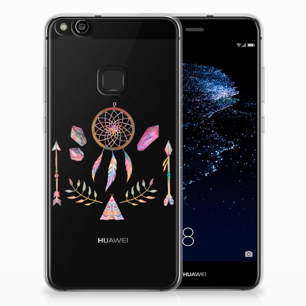 Huawei P10 Lite Telefoonhoesje met Naam Boho Dreamcatcher