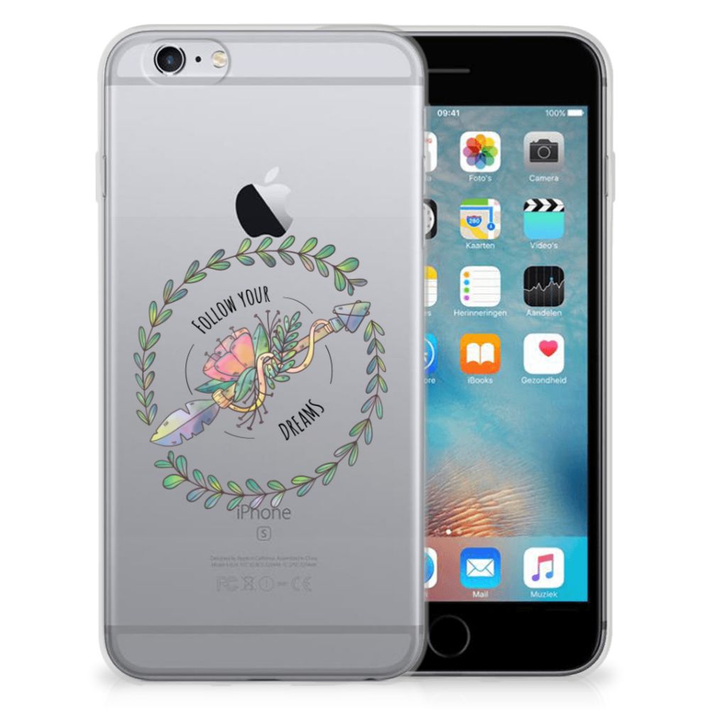 Apple iPhone 6 | 6s Telefoonhoesje met Naam Boho Dreams