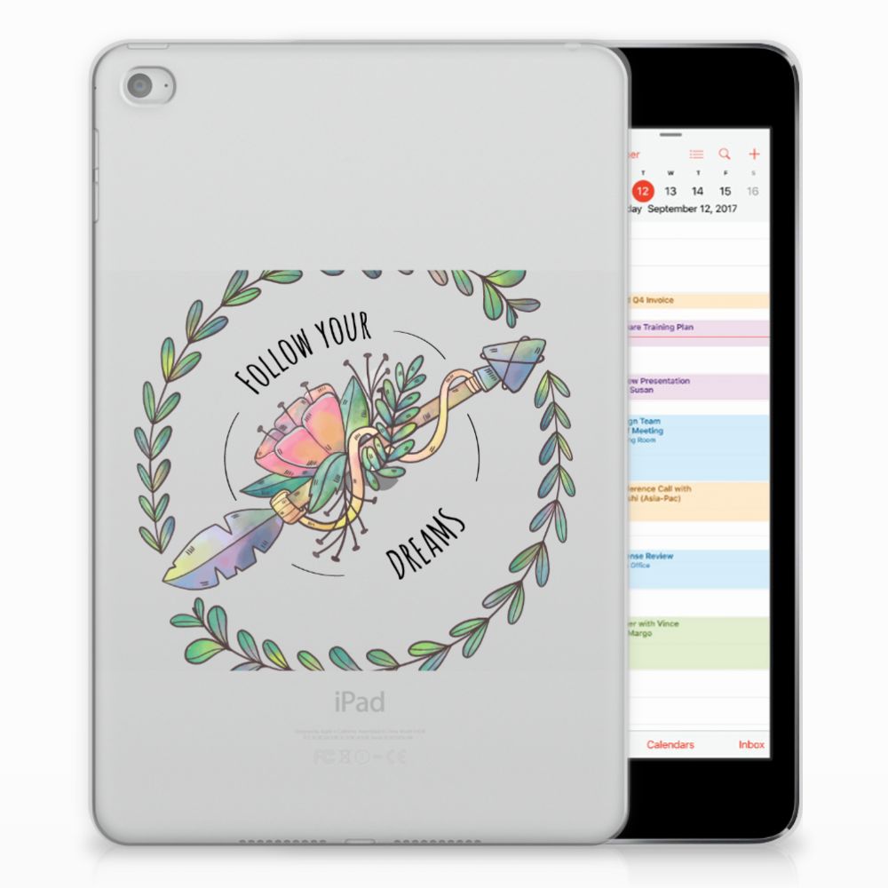 Apple iPad Mini 4 Uniek Tablethoesje Boho Dreams