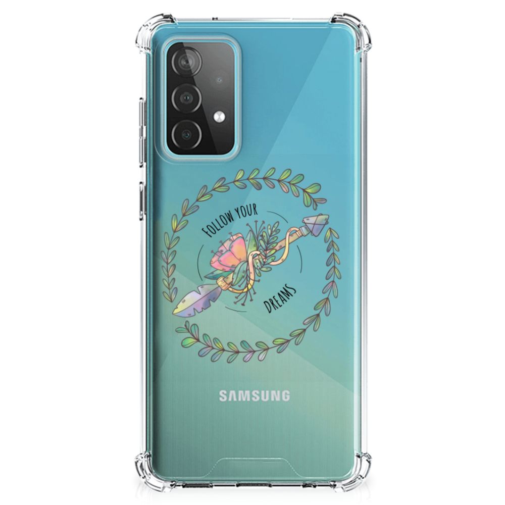 Samsung Galaxy A52 4G/5G Stevig Bumper Hoesje Boho Dreams