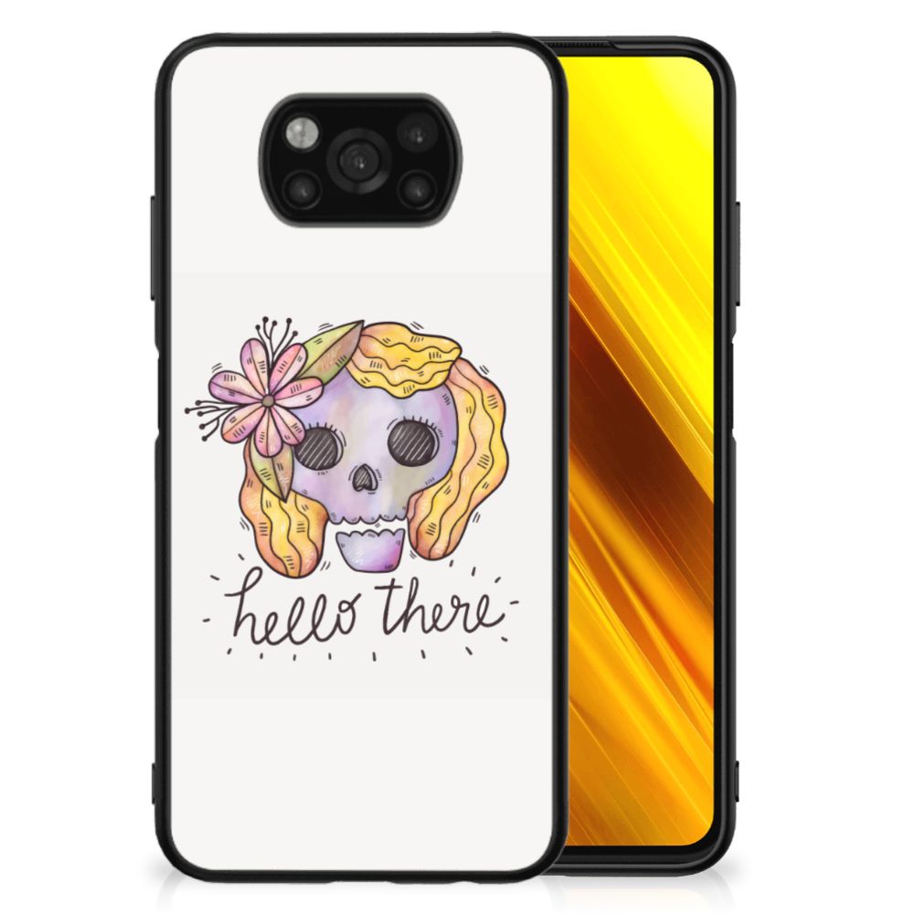 Telefoonhoesje Xiaomi Poco X3 | X3 Pro Boho Skull