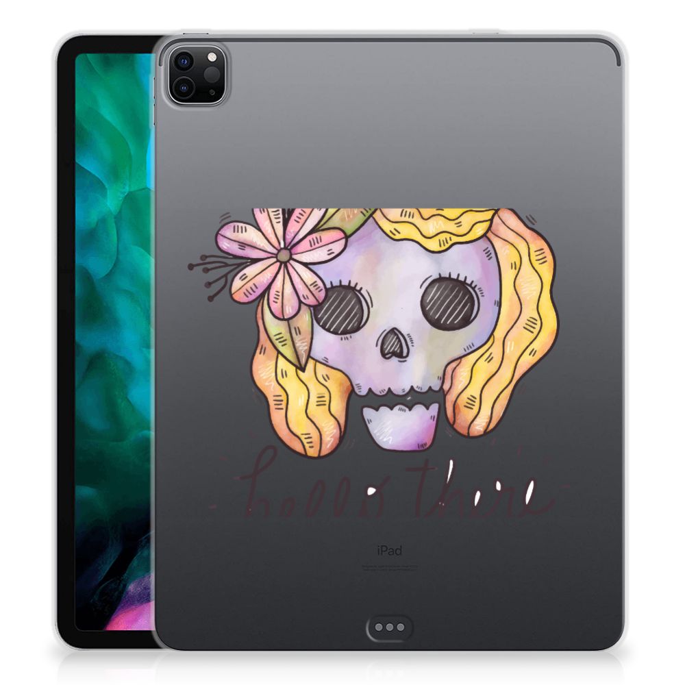 Tablet BackCover iPad Pro 12.9 (2020) | iPad Pro 12.9 (2021) Boho Skull