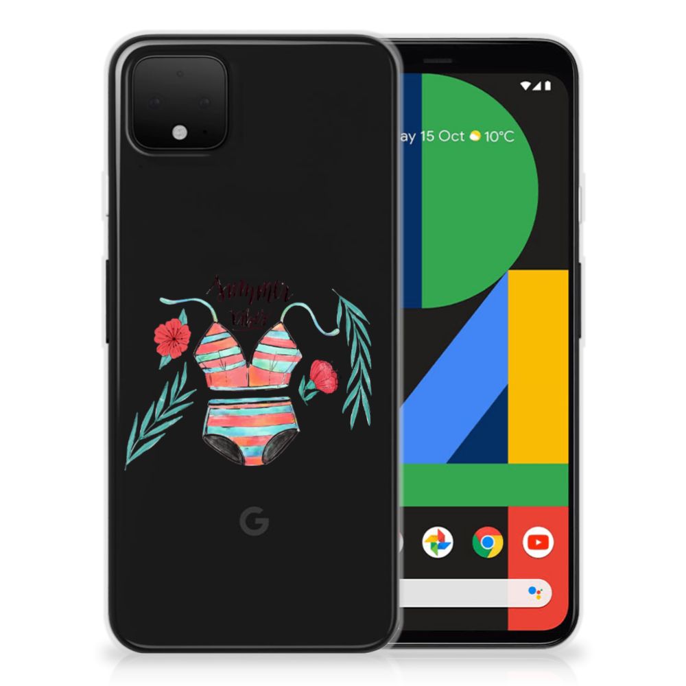 Google Pixel 4 XL Telefoonhoesje met Naam Boho Summer