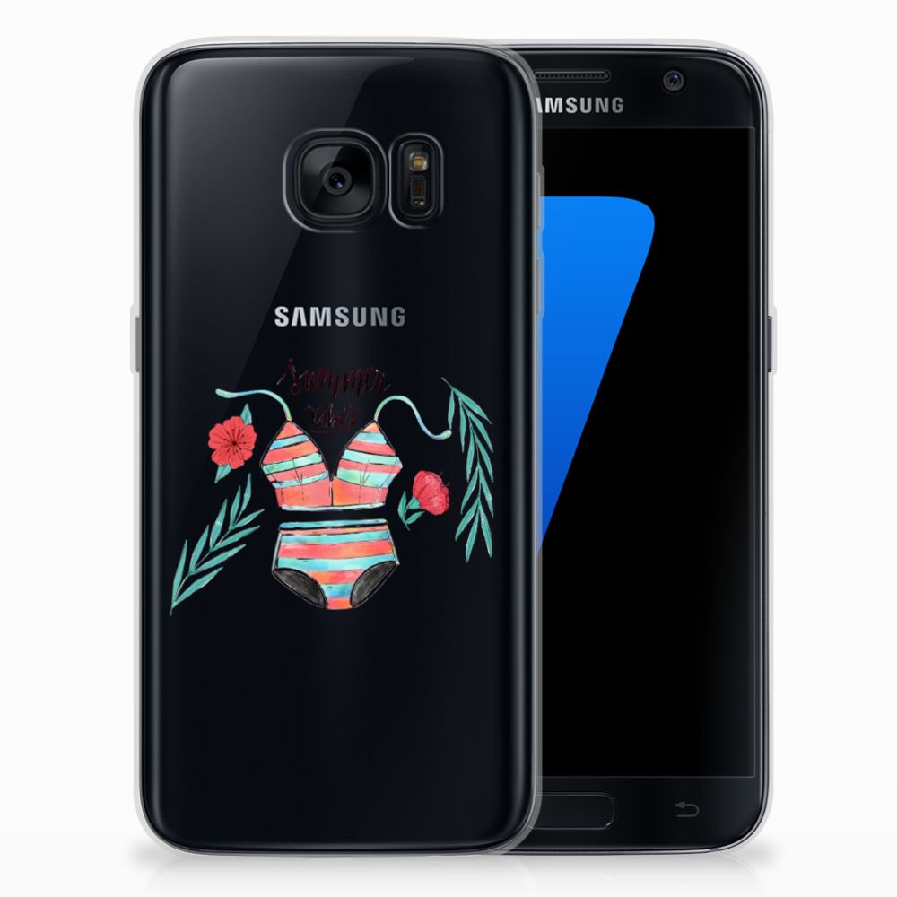 Samsung Galaxy S7 Telefoonhoesje met Naam Boho Summer