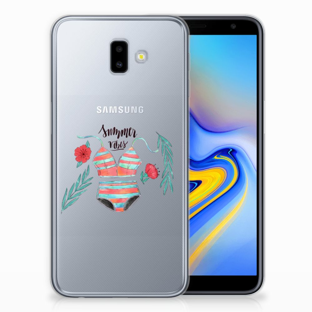 Samsung Galaxy J6 Plus (2018) Telefoonhoesje met Naam Boho Summer